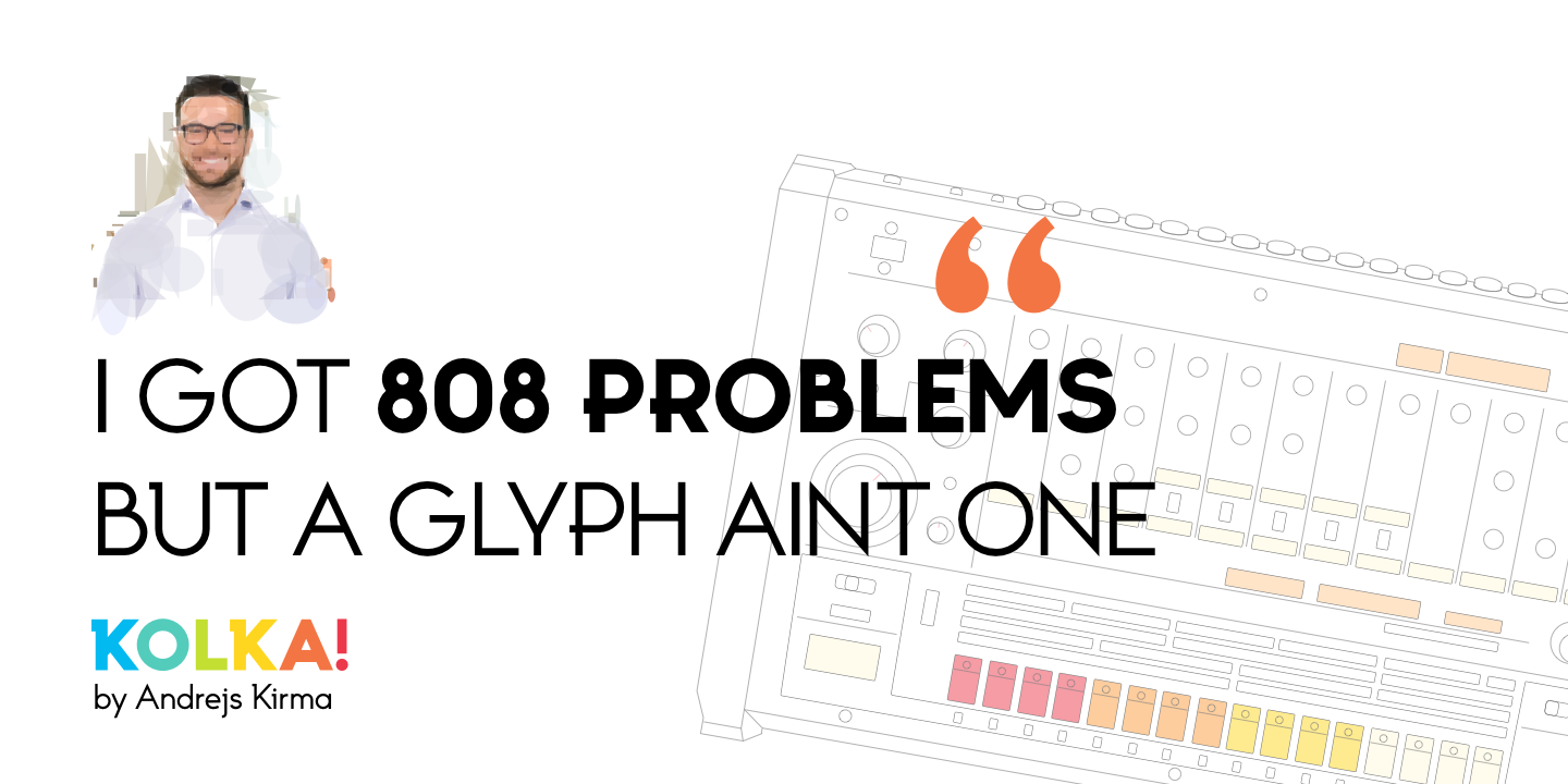 A detailed preview of the Kola Typeface Family